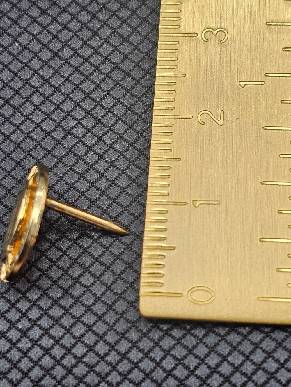 Monogram W Stick Pin - Picture 3 of 3